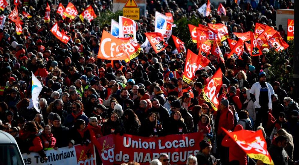 Kunder reformes se pensioneve, francezet ne diten e trete te protestave